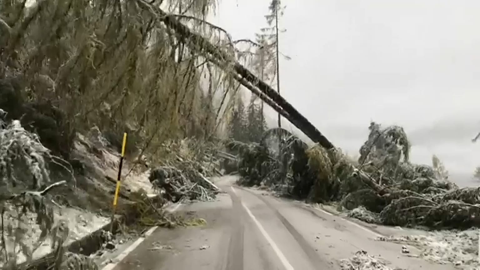 Dieciséis muertos por el temporal en Italia