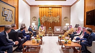 زيارة تاريخية.. محمد بن سلمان يلتقي بوفد من المسيحيين الإنجيليين الأصوليين 