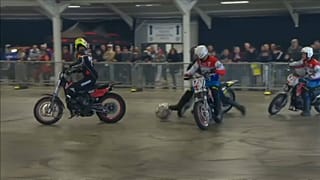 "Motoball": o encontro entre motas e futebol