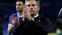 Claude Puel, allenatore del Leicester.