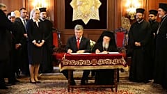 Firmato accordo di cooperazione tra Ucraina e Patriarcato di Costantinopoli 