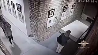 [Vídeo] Un selfie causa daños en obras de Goya y Dalí en una galería rusa