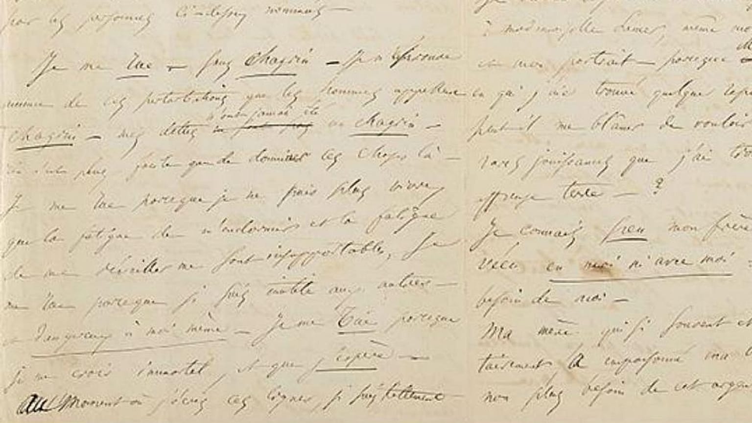 Vendida por miles de euros la carta del suicidio frustrado de Baudelaire