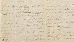 Vendida por miles de euros la carta del suicidio frustrado de Baudelaire