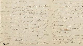 Vendida por miles de euros la carta del suicidio frustrado de Baudelaire