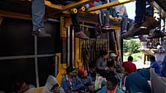 Mit der "Karawane" unterwegs