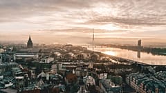 Up-cycling, fashion history, and Stalinist architecture in Riga