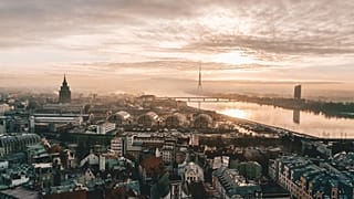 Up-cycling, fashion history, and Stalinist architecture in Riga