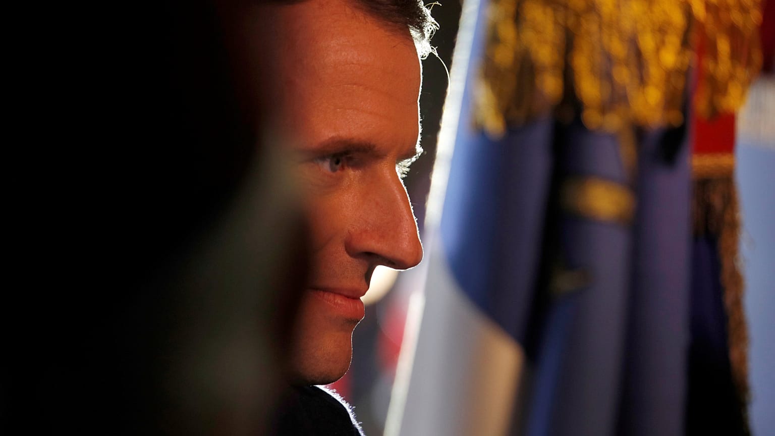 Terror plot targets Macron