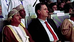  وزير الاستخبارات الإسرائيلية يسرائيل كاتس في مسقط
