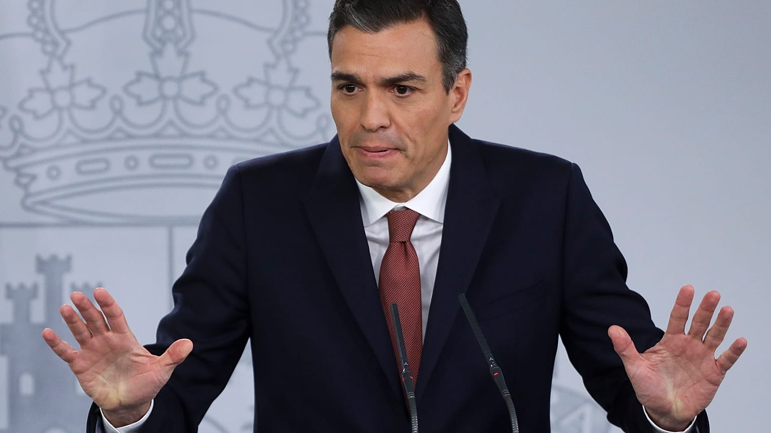 Spain's Prime Minister Pedro Sanchez 