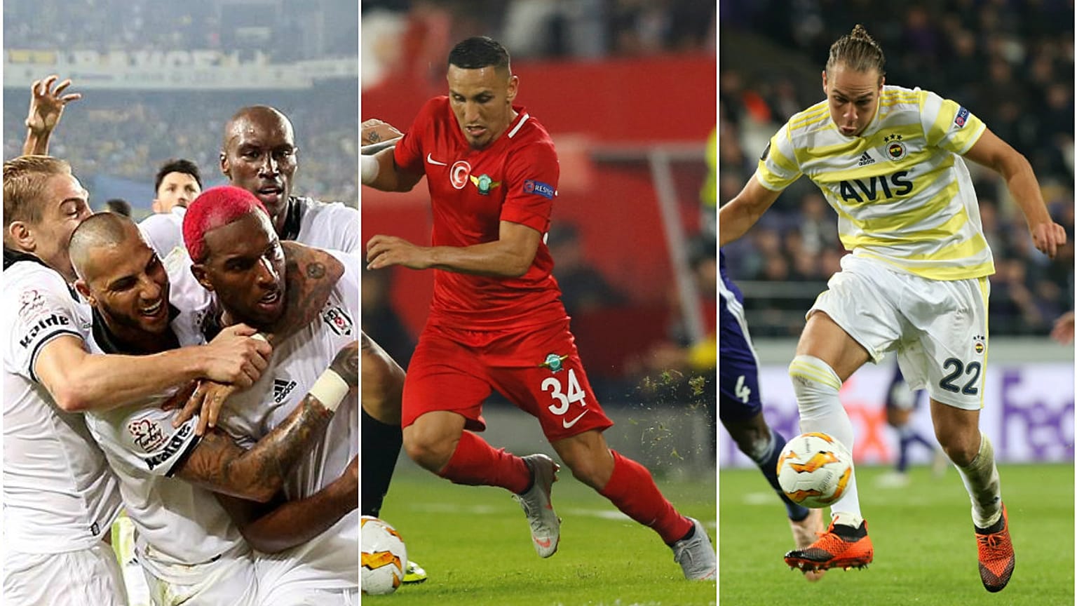 Beşiktaş, Fenerbahçe ve Akhisarspor için UEFA Avrupa Ligi'nde kritik maçlar