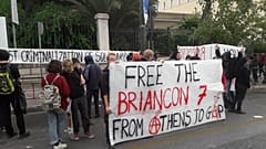 Διαμαρτυρία αντιεξουσιαστών στο κέντρο της Αθήνας