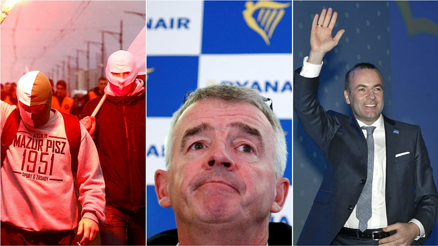 Austrian far-right march, Ryanair plane 'seized' and four other stories from around Europe 
