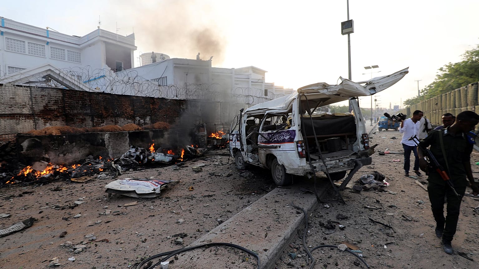 Somali'nin başkenti Mogadişu'da intihar saldırısı