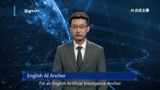 الصين: أول مذيع آلي يقدم نشرة الأخبار بواسطة تقنية الذكاء الاصطناعي