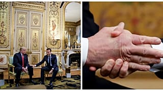 Macron - Trump görüşmesinde Avrupa ordusu gerginliği 
