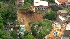 Rio de Janeiro: 14 Tote durch Erdrutsch in Armenviertel