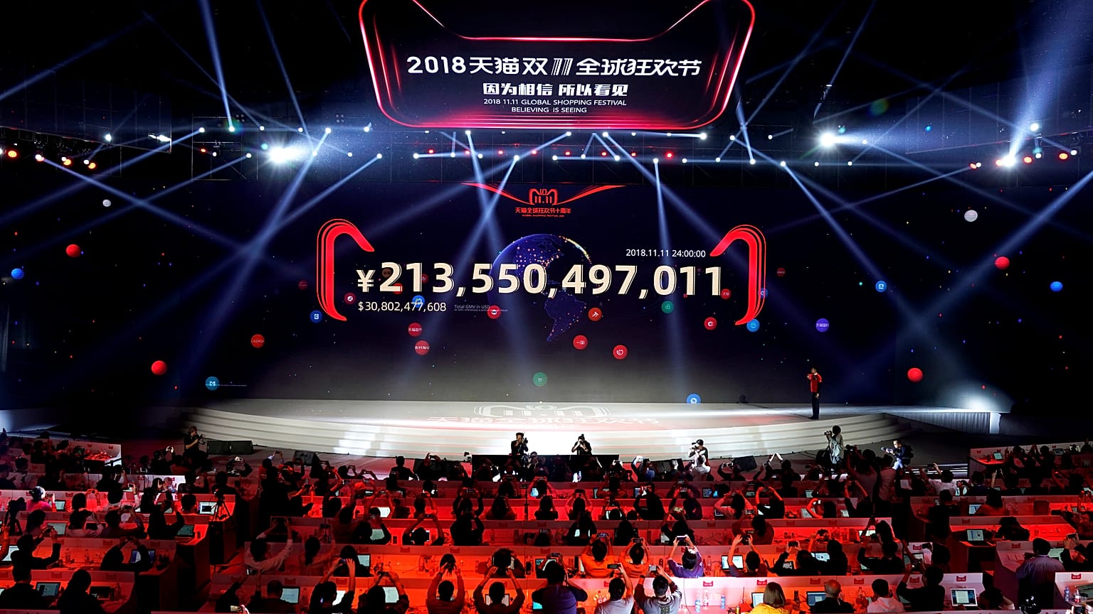 Ρεκόρ πωλήσεων από την Alibaba στη singles day