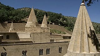 نمایی از معبد لالش در شمال عراق/ ۲۰۰۳