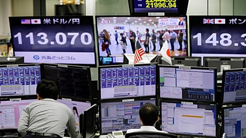 Japanese yen's exchange rate against the U.S. dollar