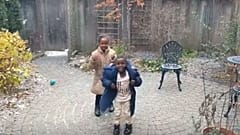 The children arrived in Toronto last week from a refugee camp in Sudan