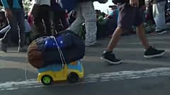 Egy hónapja van úton a közép-amerikai menekültkonvoj 