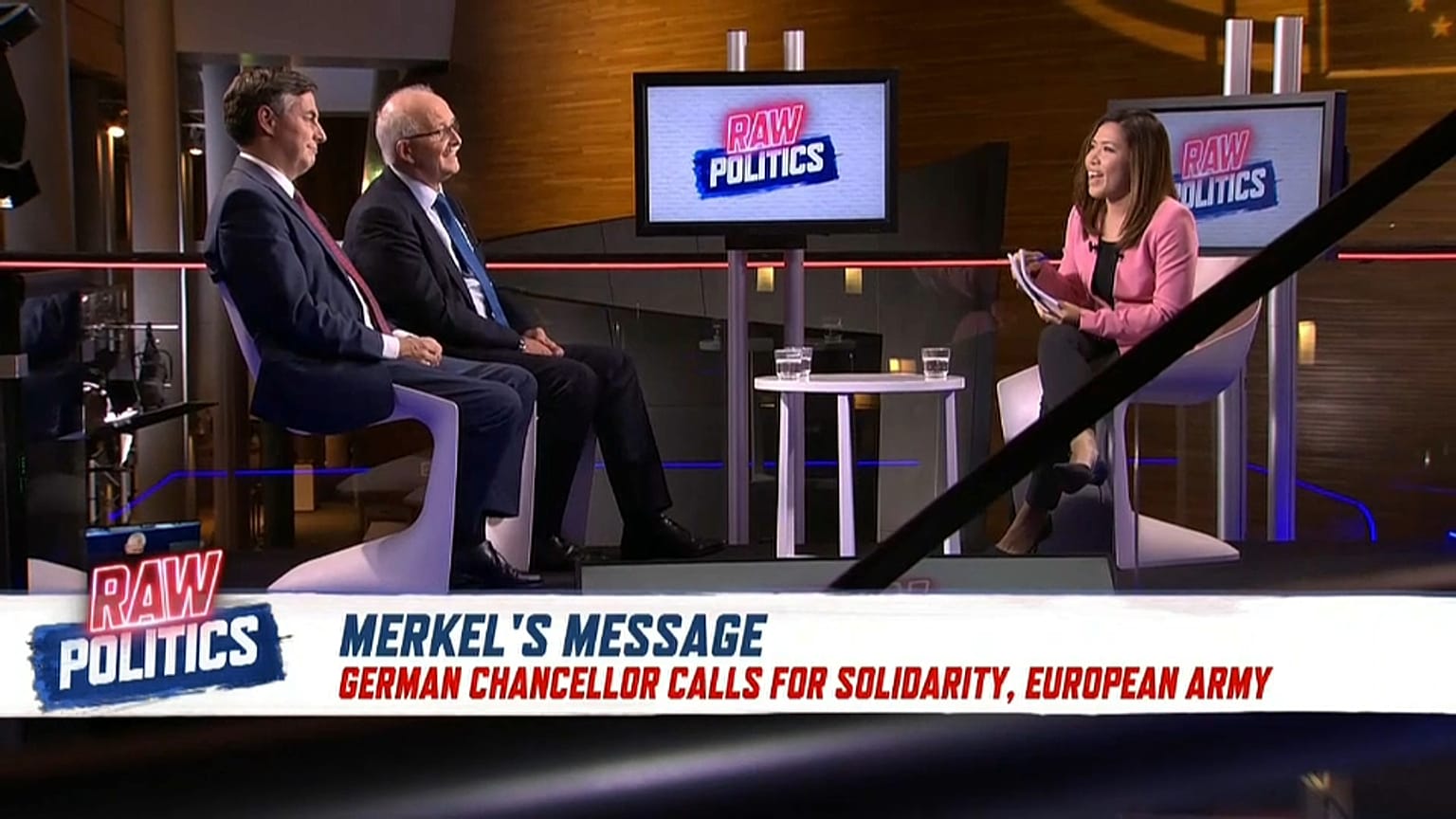 German MEPs react to Merkel's call for a European army | Raw Politics