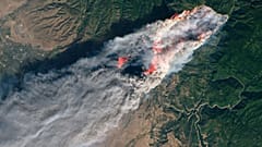 Οι φωτιές στην Καλιφόρνια από δορυφόρο της NASA