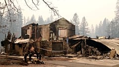 Wie die Feuer in Kalifornien "Paradise" zur Geisterstadt machten