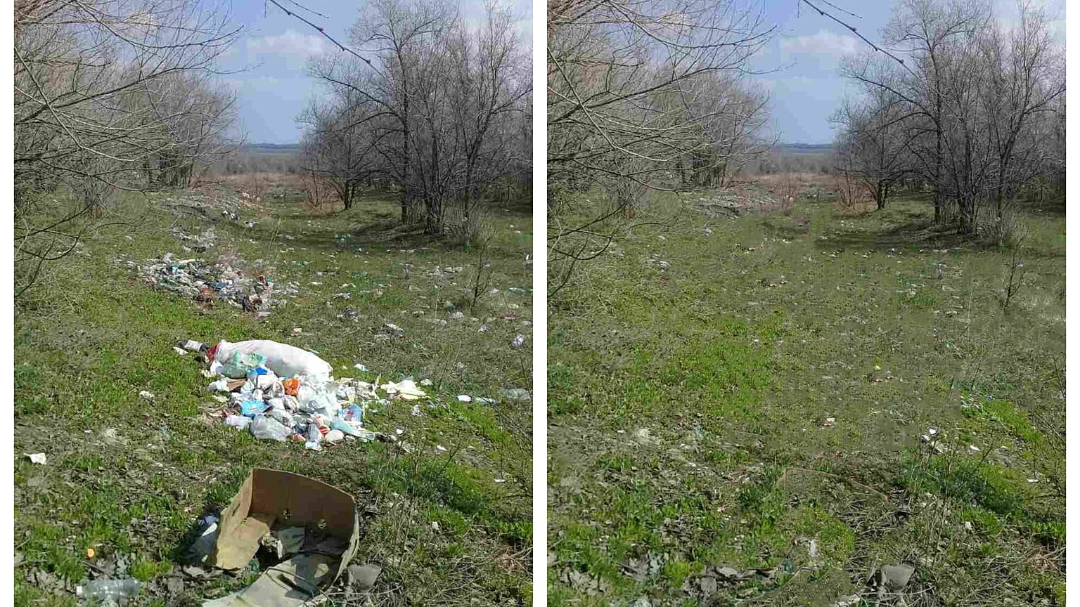 Чиновник "ликвидировал" нелегальную свалку фотошопом и попался