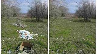 Чиновник "ликвидировал" нелегальную свалку фотошопом и попался