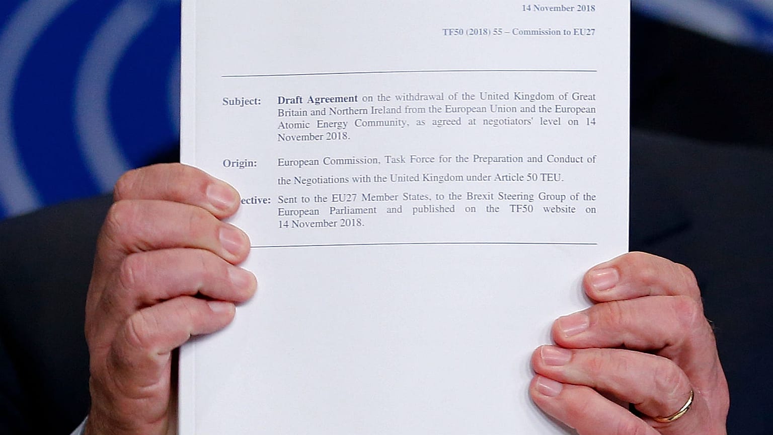 Brexit : que prévoit le projet d'accord entre le Royaume-Uni et l'UE ? 