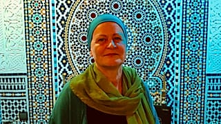 Alman Heike Eva Arndt 25 yıl önce İslamiyet'i seçti Foto: Bahtiyar Küçük
