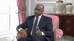 اللواء أحمد عسيري أثناء مقابلة مع يورونيوز في مارس آذار 2018