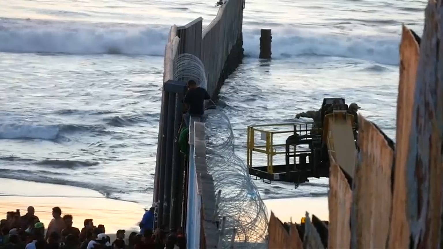 Protestas en Tijuana contra la caravana de migrantes