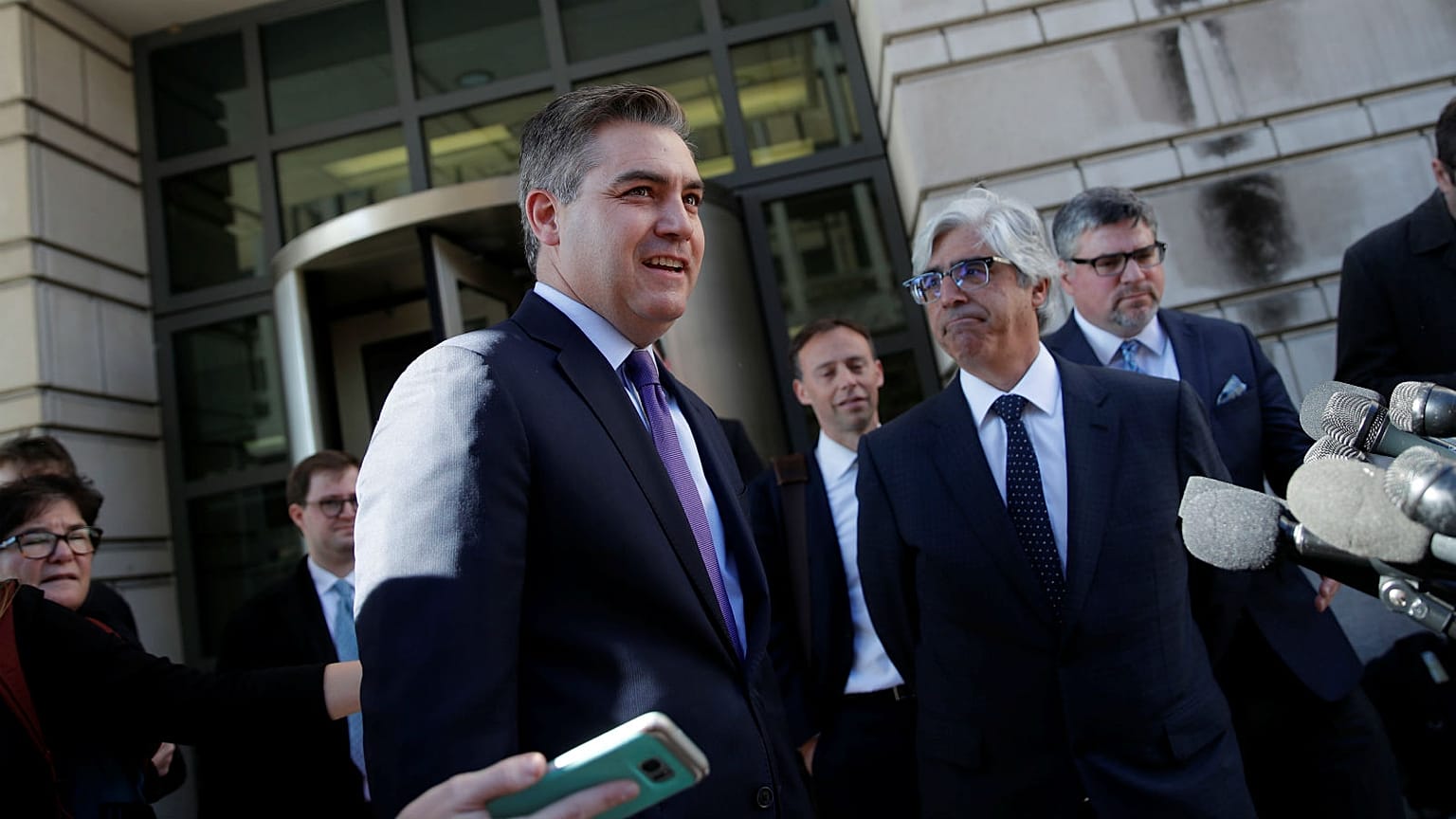 CNN's Jim Acosta has White House press pass 'temporarily restored'