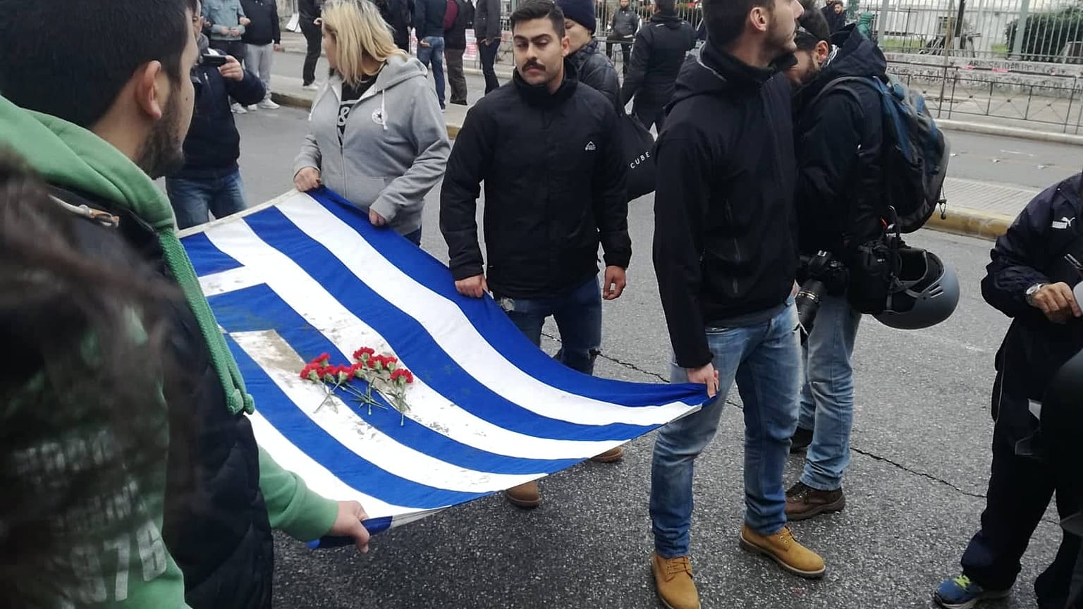 Μαζική πορεία για την 45η επέτειο του Πολυτεχνείου