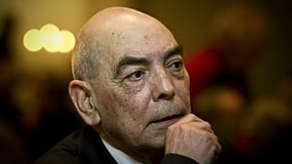 Loureiro dos Santos, em 2013, num jantar de oficiais em Lisboa