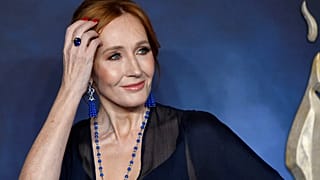 Writer J.K. Rowling attends the British premiere of 'Fantastic Beasts.'