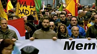 Активистки Femen против франкистов