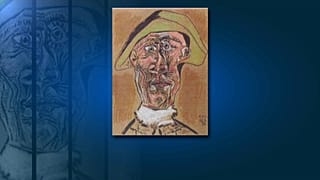 "Tête d'Arlequin" von Picasso