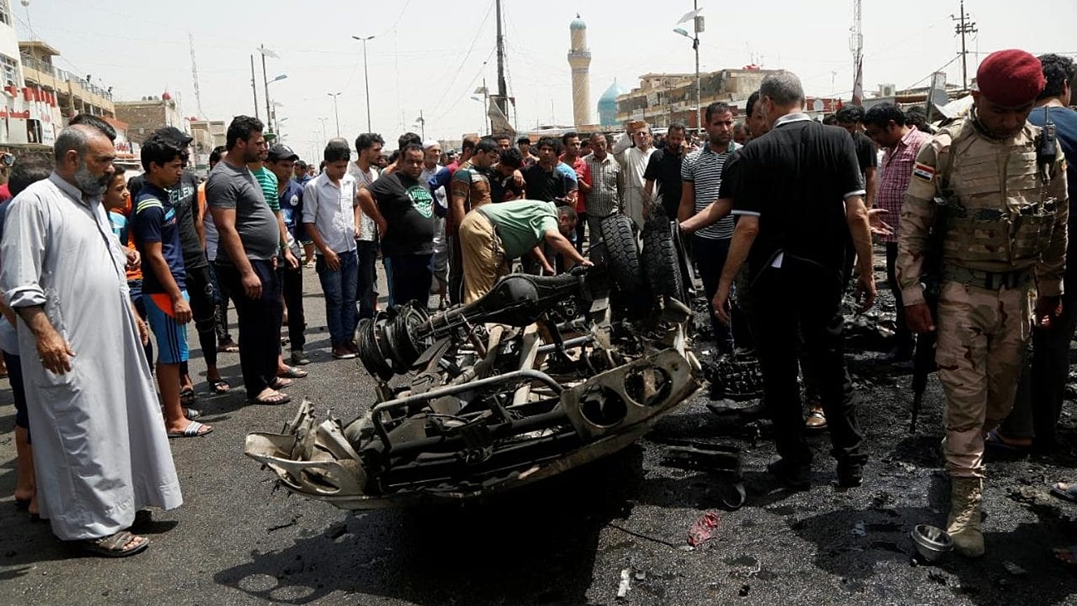 Irak'ta intihar saldırısı: 5 ölü 16 yaralı