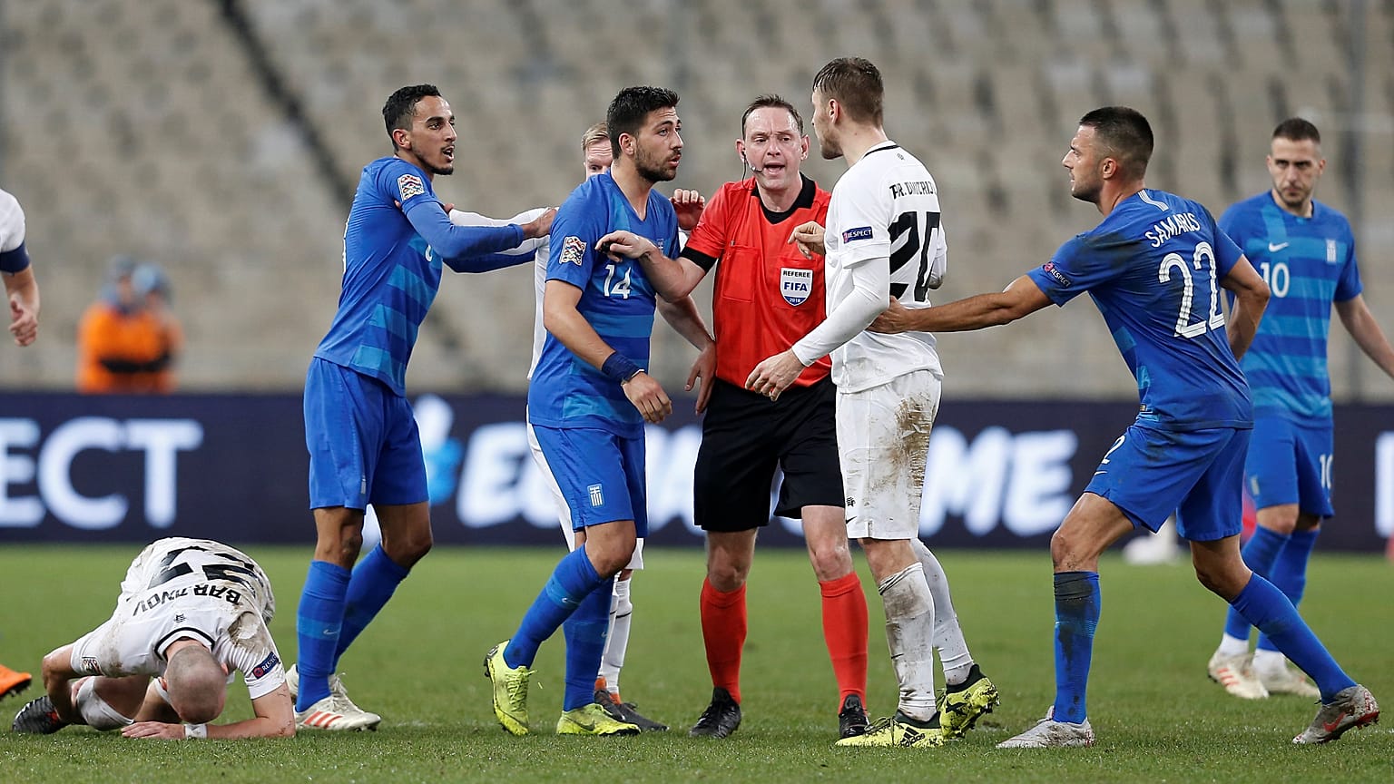 Πικρό αντίο για την Ελλάδα στο Nations League