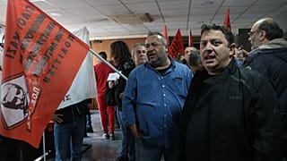 Εισβολή-διαμαρτυρία της ΠΟΕ-ΟΤΑ στο υπουργείο Εργασίας  