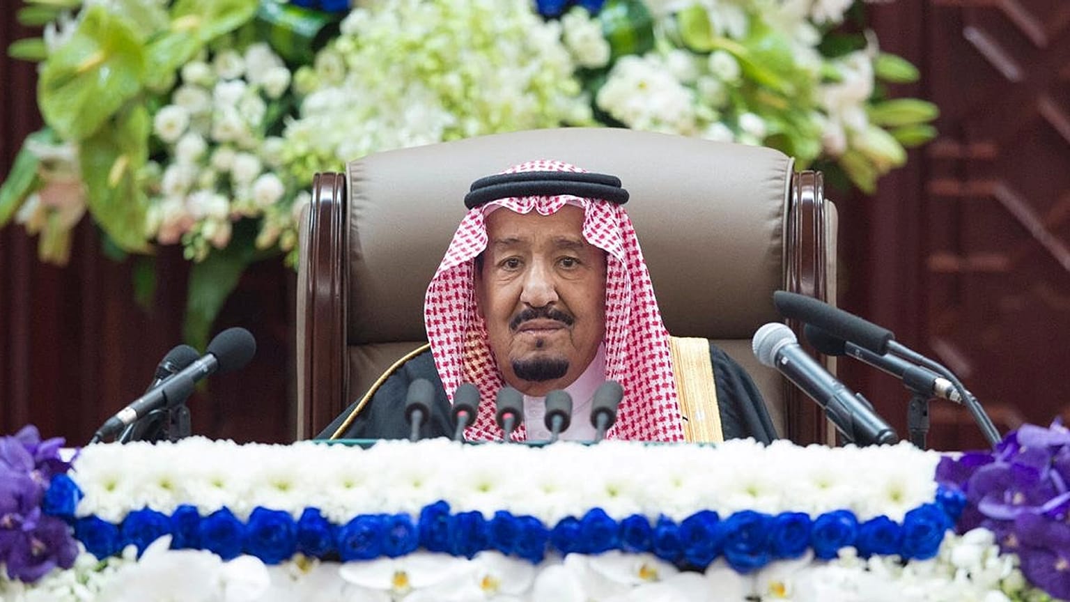 Rei Saudita evita caso Khashoggi