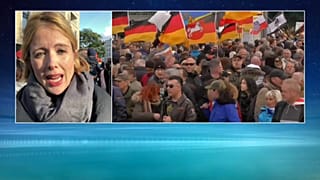 L'Allemagne dans la rue montre ses divisions