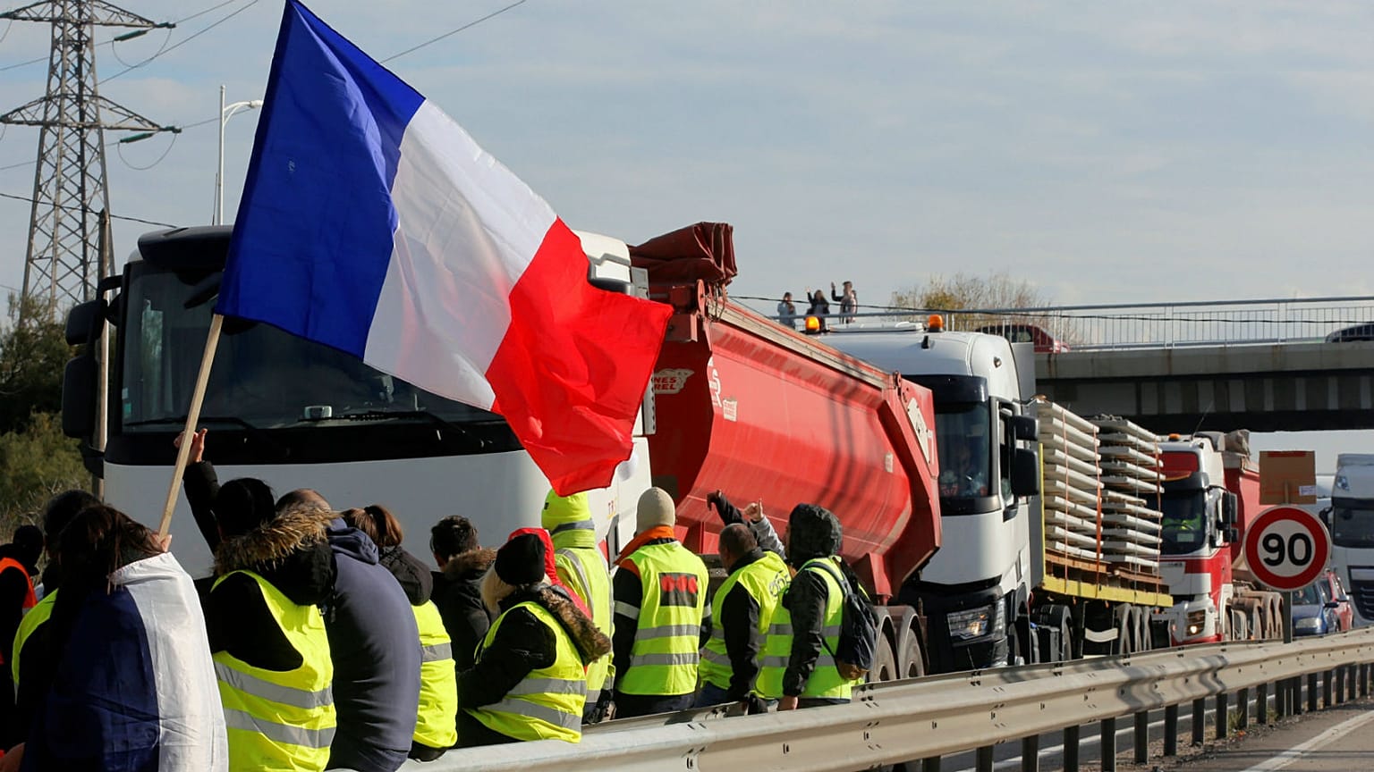 "Gilets jaunes" : moins nombreux, mais déterminés
