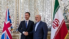 جرمی هانت و جواد ظریف در تهران