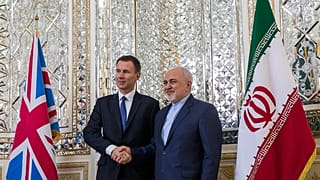 جرمی هانت و جواد ظریف در تهران